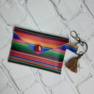Serape Mini Card Wallet Stripes